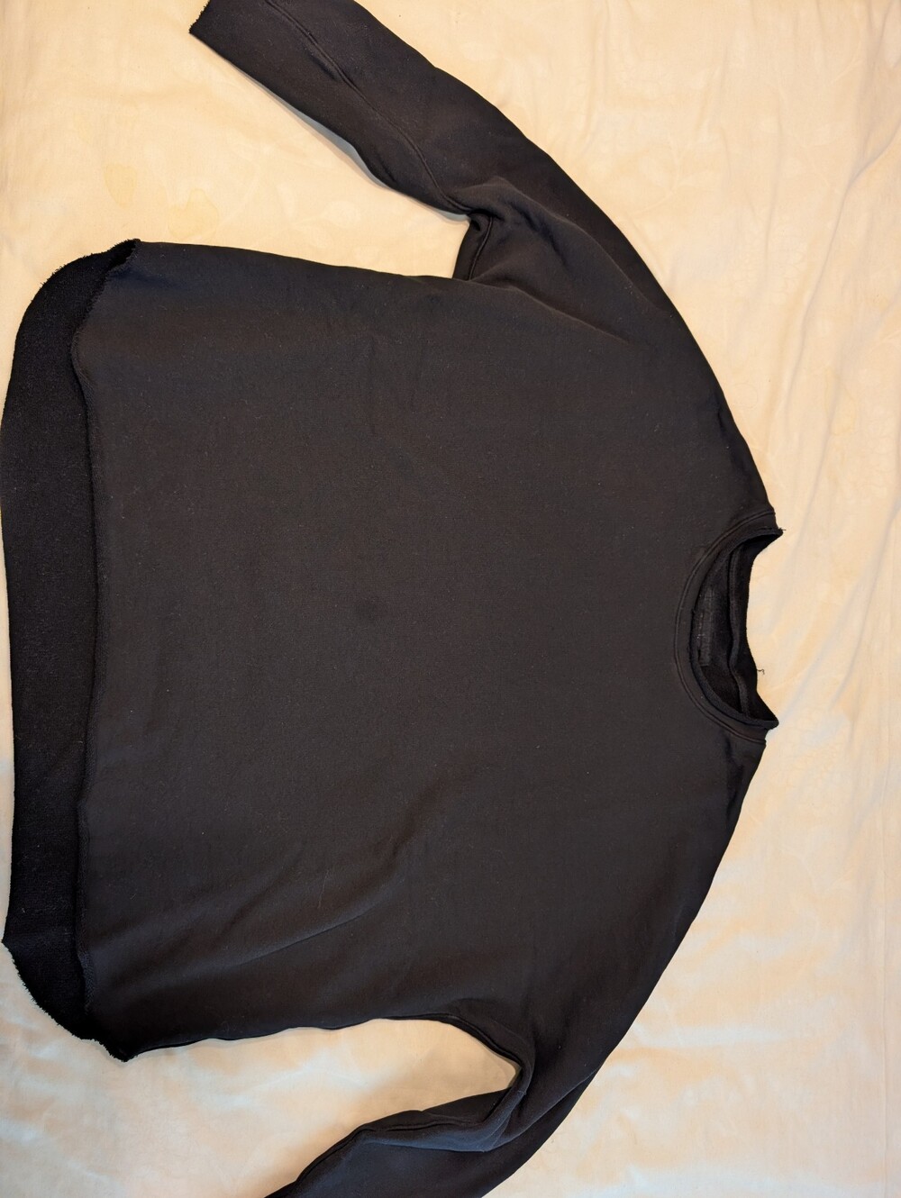 Frank & Eileen The Lab Black 2 pc Sweat Lounge Set L - Picture 3 of 10